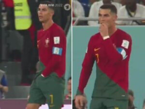 (Видео) Роналдо извади мастика од шорцот на мечот со Гана